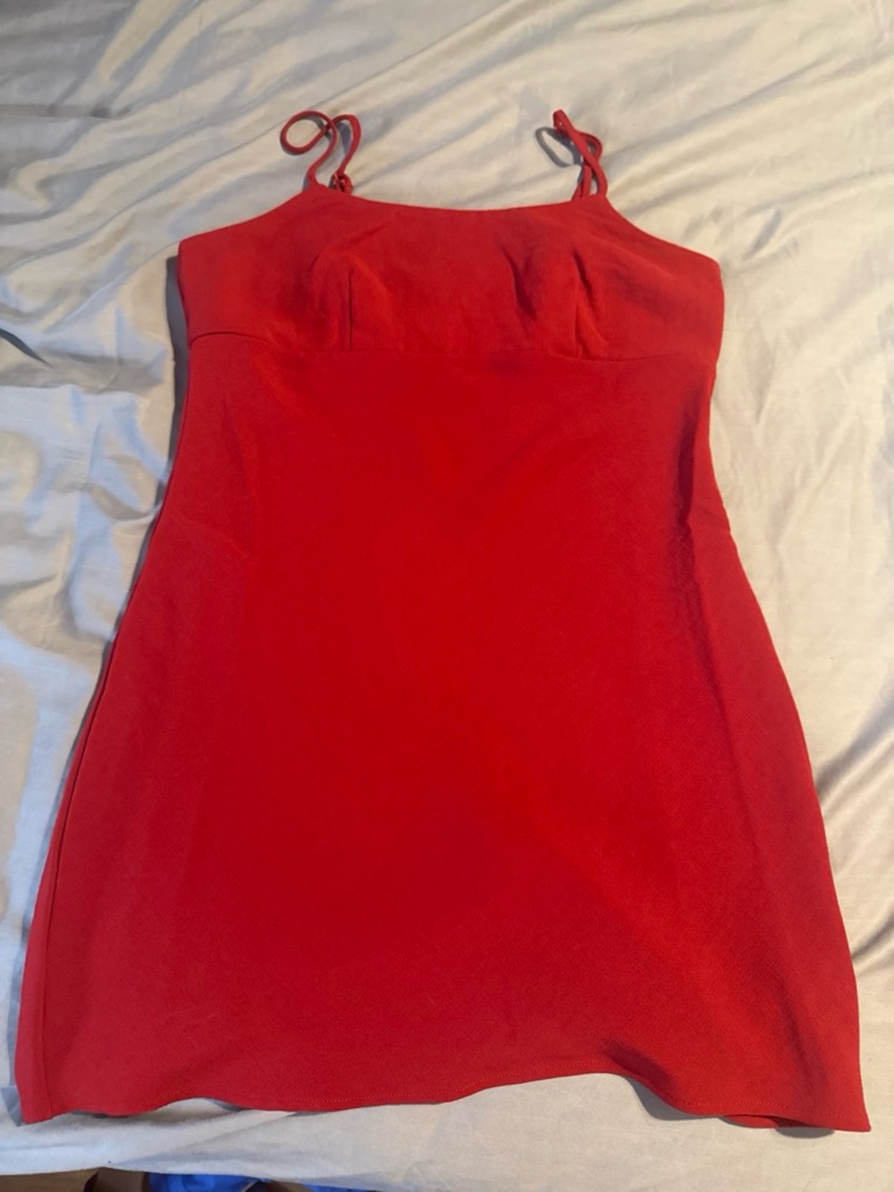a new day Red Spaghetti-Strap Mini Dress